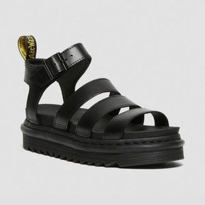 Dr. Martens Blaire Brando Leather Strap Sandals Size 10